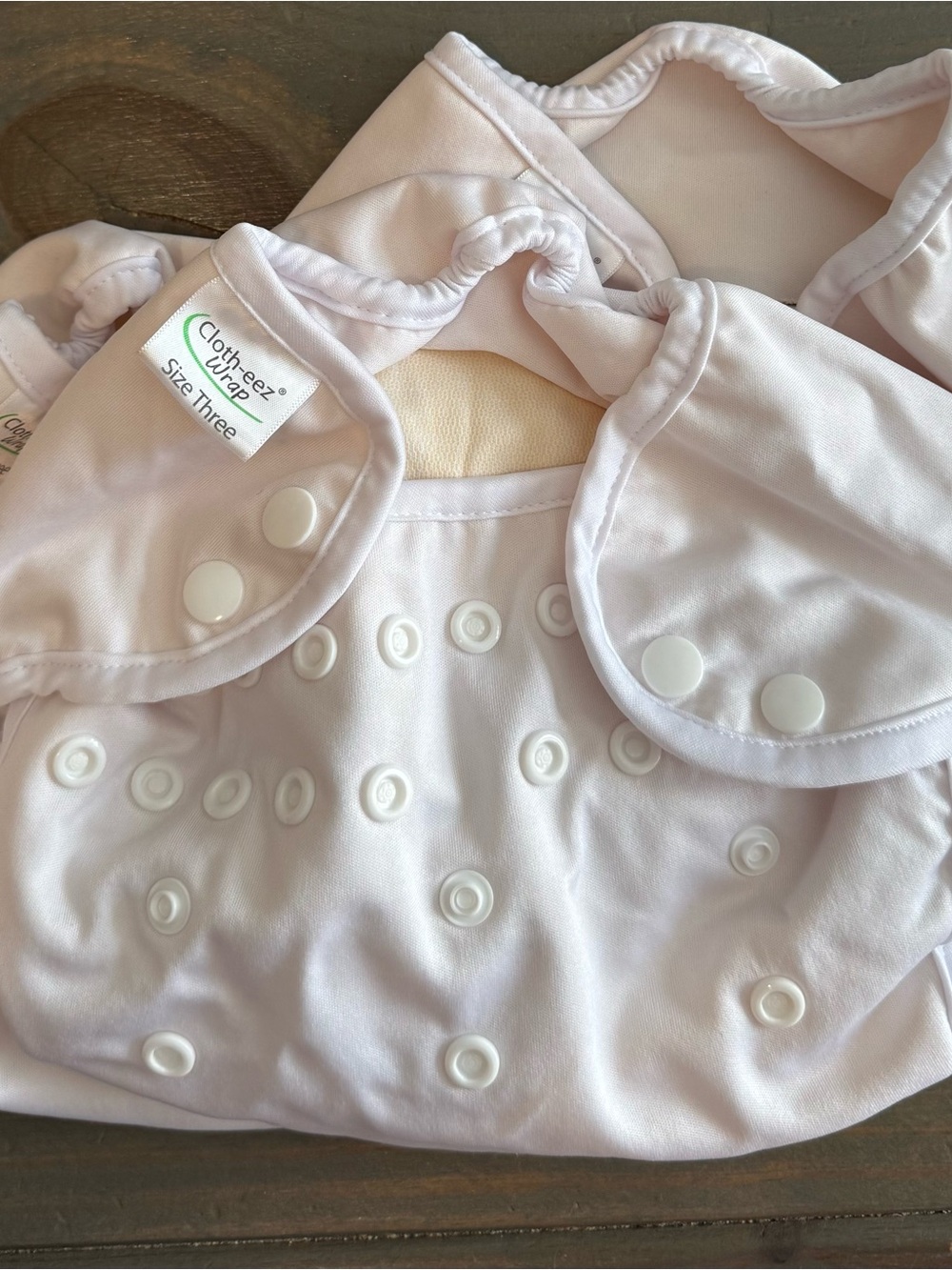 GMD Cloth-eez Wrap Diaper Cover Size 3 LOT OF 3